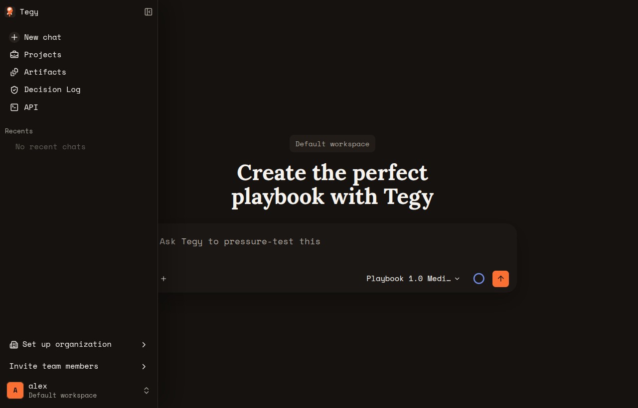 Default workspace after magic-link verification