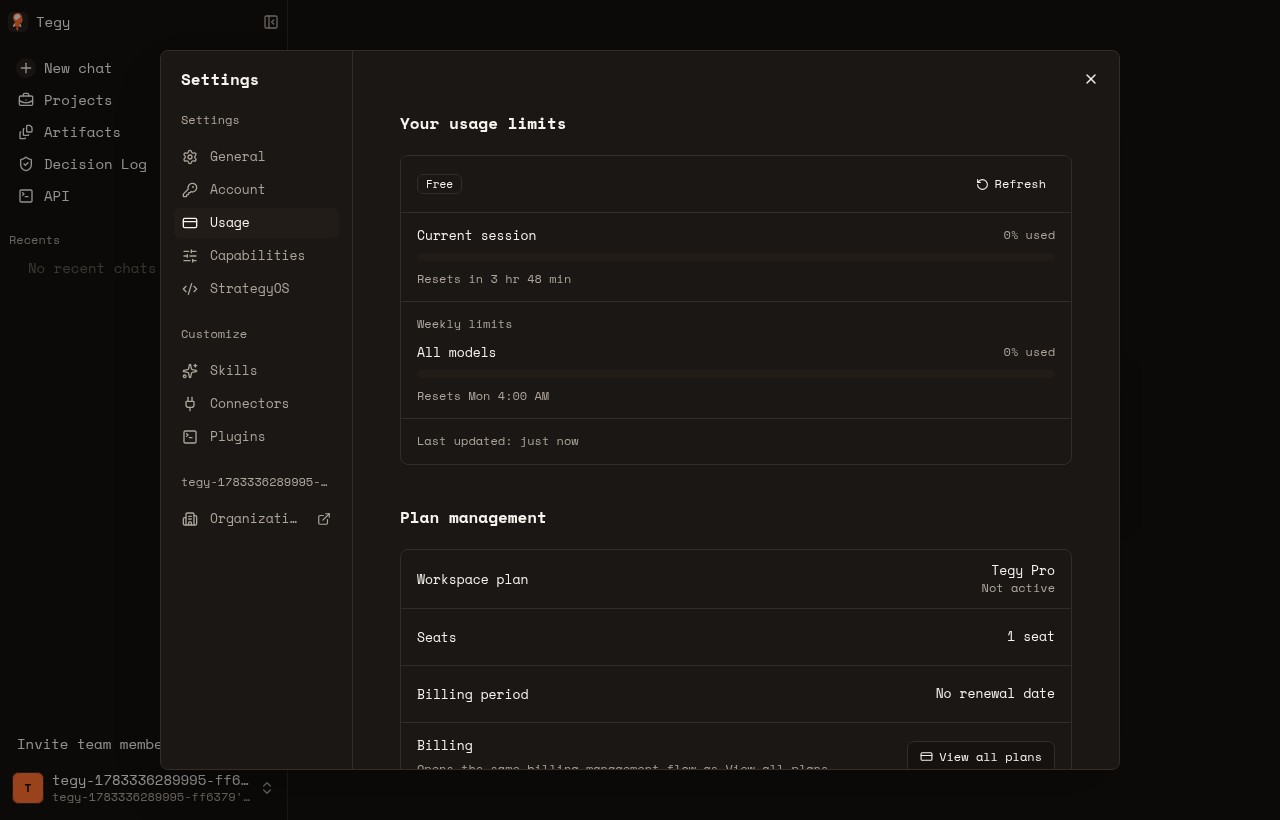 Free usage limits in production settings