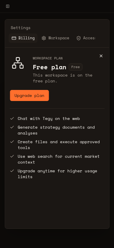 Corrected Tegy billing dialog at iPhone width.